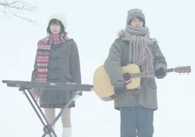 寒さの厳しい真冬の稚内で撮影を敢行