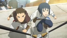 学校一の秀才で車いすのユウと、バスケ部の人気者ハルが“二ノ国”へ！