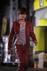 仮面ライダーアクセル 照井竜 公式メッシュジャケット+パンツセット