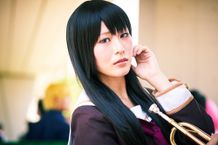 「響け！ユーフォニアム」の高坂麗奈に扮した、夕霧さん(@yugirin_0511)