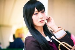 「響け！ユーフォニアム」の高坂麗奈に扮した、夕霧さん(@yugirin_0511)