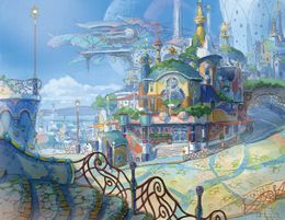 ジブリアニメを彷彿とさせるキャラクターデザインや世界観に酔いしれる！