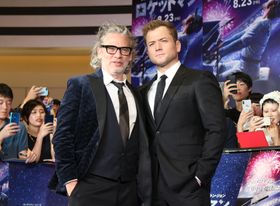 『ロケットマン』ジャパンプレミア＆舞台挨拶にデクスター・フレッチャー監督と主演タロン・エガートンが登場！