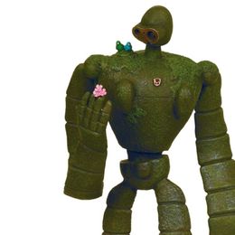 肩に小鳥が乗っかったかわいらしいアイテムとなっている(「天空の城ラピュタ オルゴール ロボット兵」)