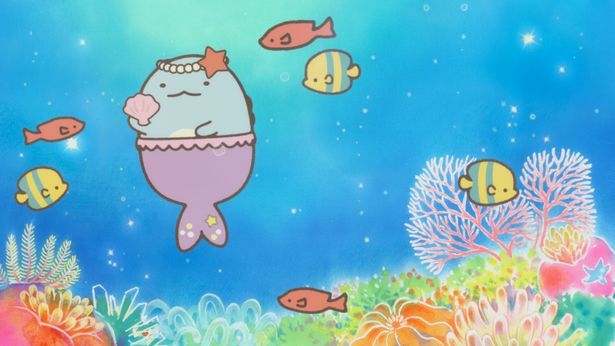絵本に吸い込まれたすみっコたちは物語の登場人物に！