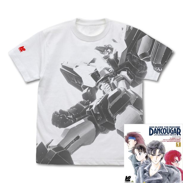 超獣機神ダンクーガ 獣戦機ボックス パート1 LDパッケージTシャツ