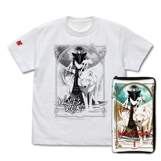 WOLF’S RAIN 1巻 VCパッケージポーチ＆Tシャツ