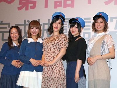 植田佳奈、渕上舞、原由実、津田美波、安済知佳が登壇