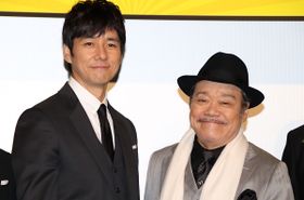 西島秀俊＆西田敏行、初日を迎えて感無量！