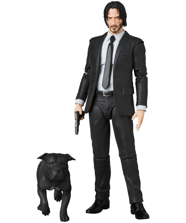 愛犬とセットの『ジョン・ウィック』のフィギュアがかっこいい！(「MAFEX JOHN WICK :CHAPTER2」)