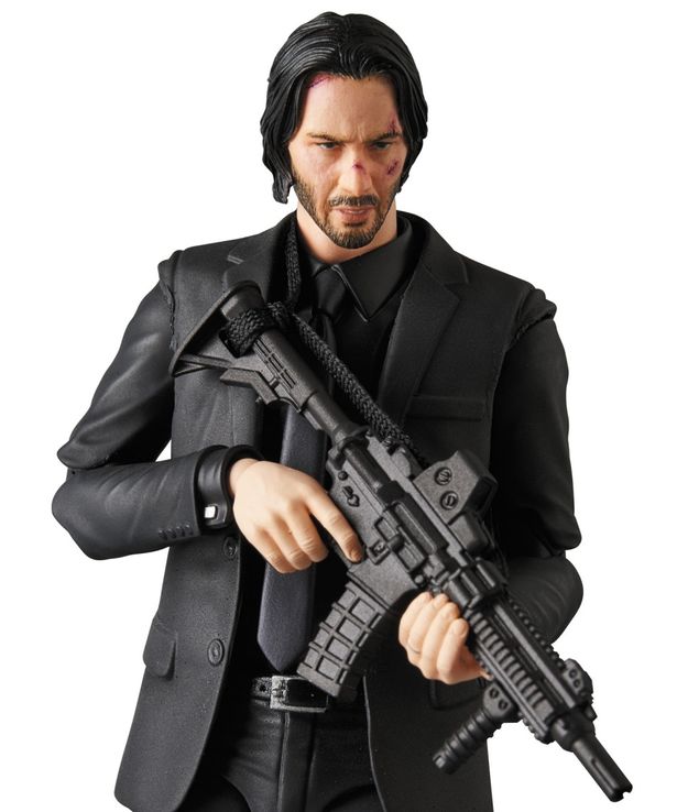 付属品の充実も映画ファンにとってはうれしいポイントだ(「MAFEX JOHN WICK」)