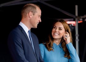 キャサリン妃がウィリアム王子とカラーコーデ