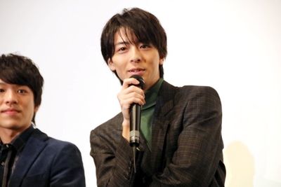 『超・少年探偵団NEO-Beginning-』の舞台挨拶に登壇した高杉真宙