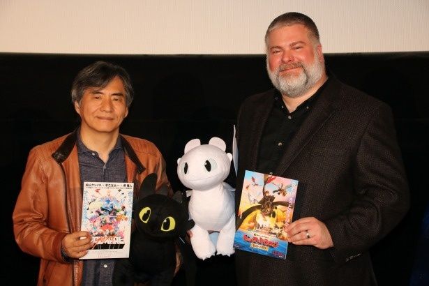 「ヒックとドラゴン」シリーズのディーン・デュボア監督と『プロメア』の脚本家、中島かずき