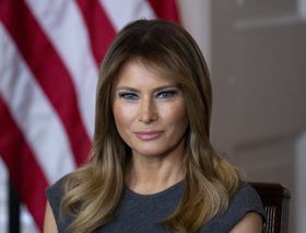 毎年恒例のハロウィンイベントに登場したメラニア夫人