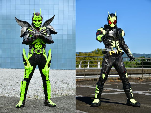 【写真を見る】「アナザーゼロワン」と「仮面ライダー001」のカッコいい姿は必見！