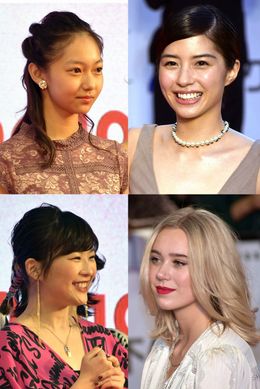 「第32回TIFF東京ジェムストーン賞」受賞の吉名莉瑠、佐久間由衣、ヨセフィン・フリーダ、伊藤沙莉(写真左上から時計回り)