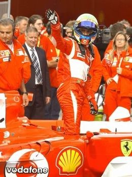 F1ドライバー、フェラーリのフェリペ・マッサも日本を応援