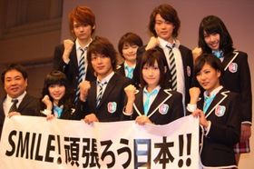 『高校デビュー』チームが被災者にエールを贈った