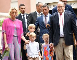 モナコ公国の一家、日本に12日間滞在していた