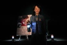『愛しきソナ』の初日舞台挨拶に登壇したヤン・ヨンヒ監督