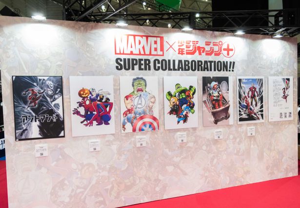 「少年ジャンプ＋」とのコラボ展示もアツい！