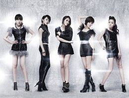 日本で大ブレイクしたKARAの5人。ハラ（右端）は個人的にも寄付を行った