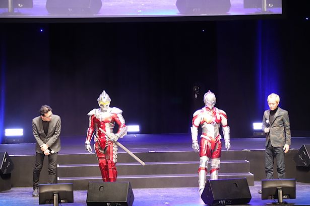 アニメ「ULTRAMAN」の神山健治監督、荒牧伸志監督も登壇