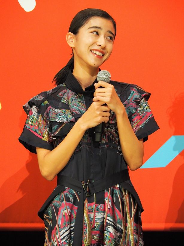 女優を夢見る梅子役を演じた黒島結菜