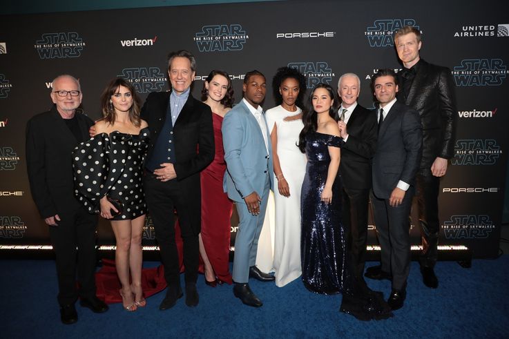 デイジー・リドリーらキャスト陣とスタッフがワールドプレミアに集結した