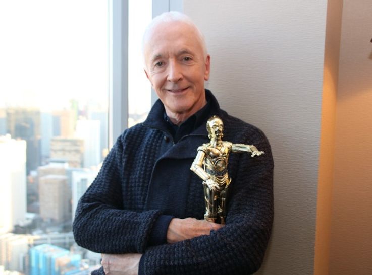 「スター・ウォーズ」のC-3PO役を演じたアンソニー・ダニエルズ