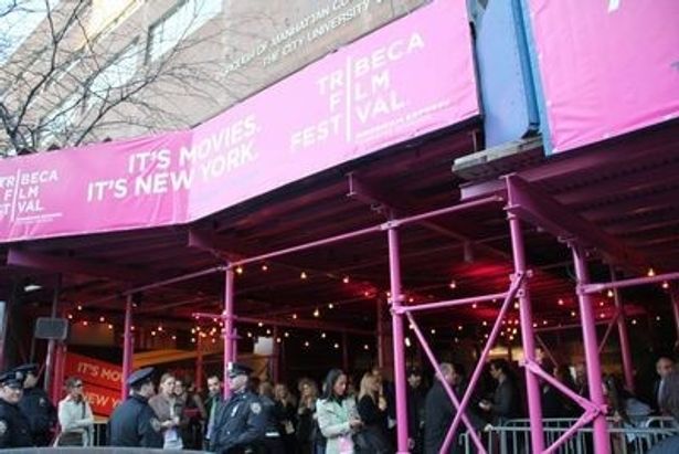 トライベッカ映画祭会場の様子