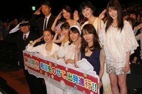 映画「阪急電車　片道15分の奇跡」の初日舞台あいさつに豪華キャスト陣が登場！