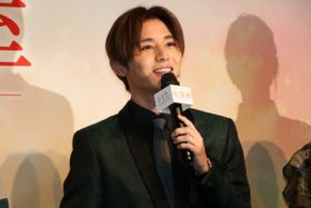 『記憶屋 あなたを忘れない』のサプライズ成人式イベントに登壇した山田涼介