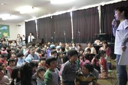 『きかんしゃトーマス』と『テディとアニー』のライブ吹替を行った戸田恵子