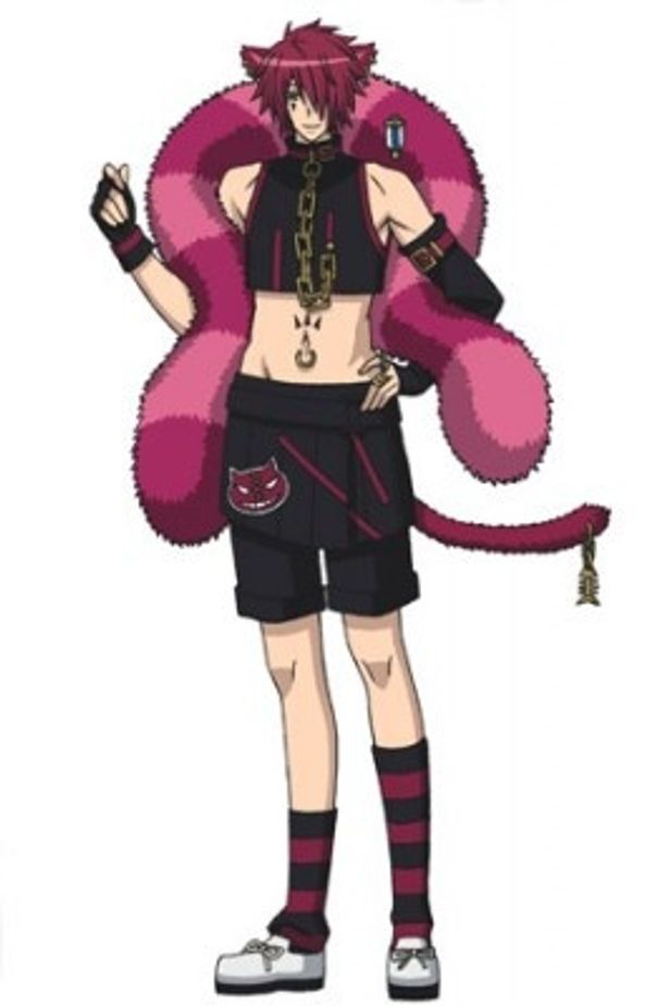 なぞなぞが大好きなチェシャ猫ボリス＝エレイ(CV：杉山紀彰)