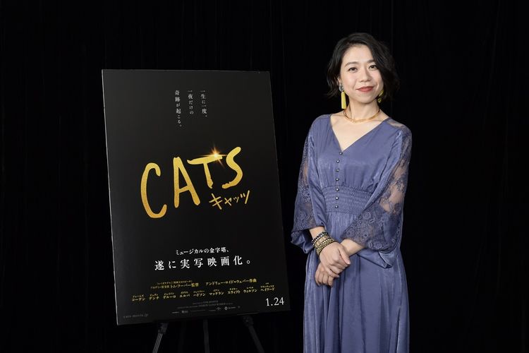 高橋あず美が歌う「メモリー」に心打たれる！『キャッツ』本編映像＆キャラクター映像到着