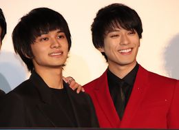 今日も仲よし！新田真剣佑＆北村匠海