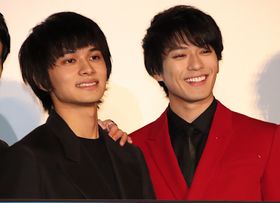 今日も仲よし！新田真剣佑＆北村匠海