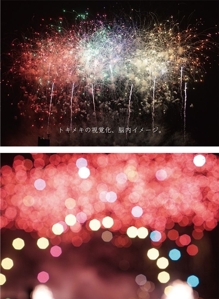 トキメキの視覚化、脳内イメージ。
