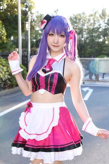 「Fate/Grand Order」の間桐桜に扮する希林まおはさん