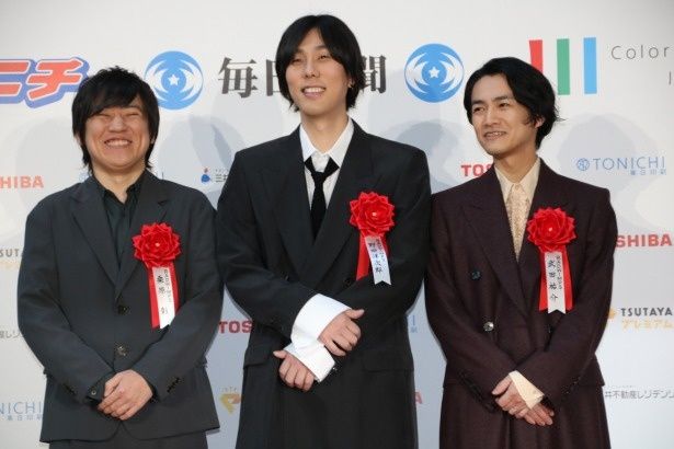 『天気の子』で音楽賞を受賞したRADWIMPS（野田洋次郎 桑原彰 武田祐介