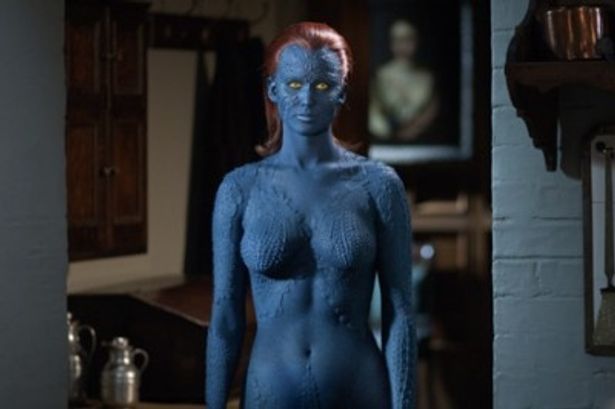 【写真】ジェニファー・ローレンスが意欲的すぎる青肌のヌードを披露
