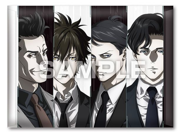 キャラクターがデザインされたクリアケース付き前売り券も発売中！(『PSYCHO-PASS サイコパス 3 FIRST INSPECTOR』)