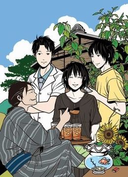 前売特典のポストカードの1枚。原作小説の装画を手掛けたイラストレーターのカスヤナガト氏描き下ろし