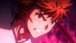 主人公の衛宮士郎(III.spring song)