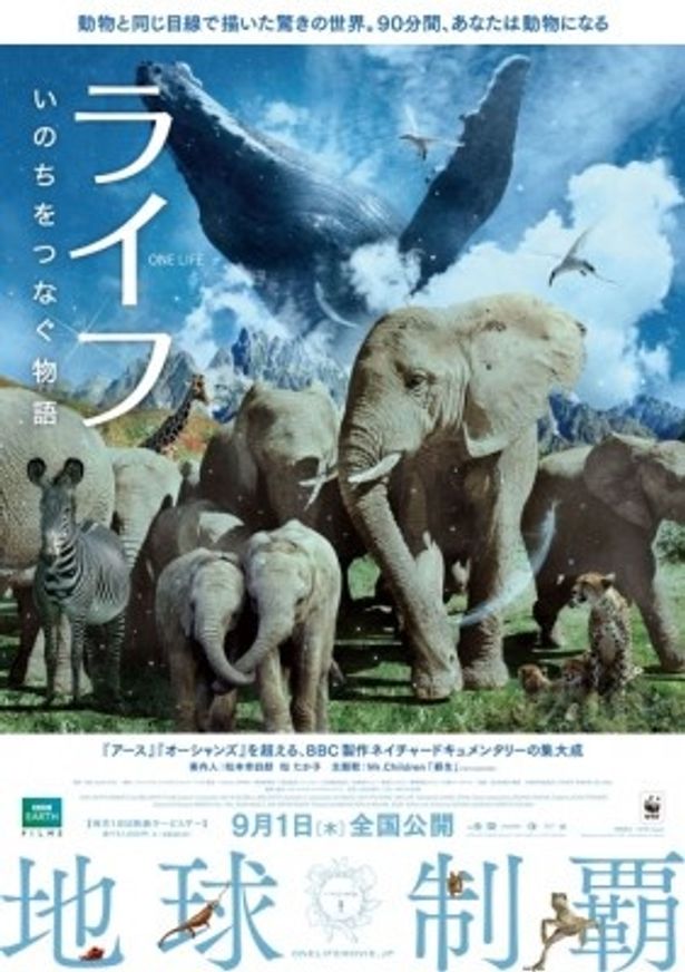【写真】地球上に住む全ての命の営みを描いた、ドキュメンタリー映画