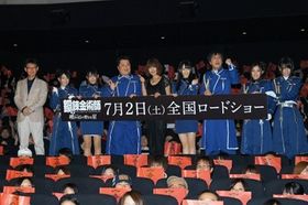 豪華メンバーによる上映前のひと時にファンも大興奮