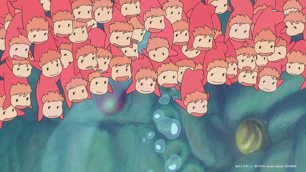 ポニョの妹たちも一緒に