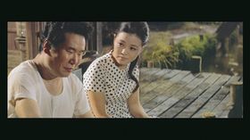 テレビドラマ版でさくらを演じた長山藍子がマドンナ・節子役を務めた『男はつらいよ　望郷篇』(70)